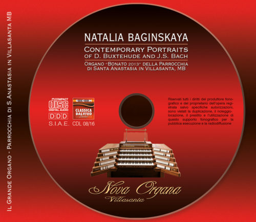 Natalia Baginskaya - Contemporary Portraits of D. Buxtehude and J.S. Bach - immagine 3