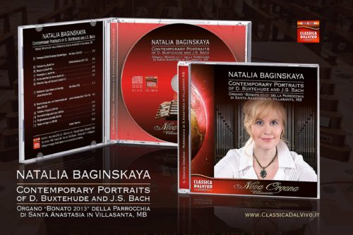 Natalia Baginskaya - Contemporary Portraits of D. Buxtehude and J.S. Bach - immagine 4