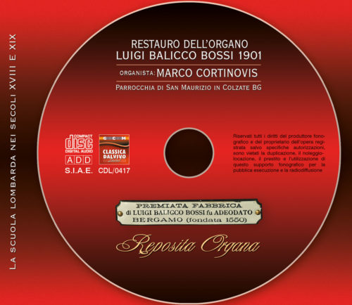 Marco Cortinovis - Organo Luigi Balicco Bossi in Colzate