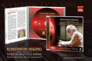 Konstantin Bogino live alla Società del Quartetto di Bergamo