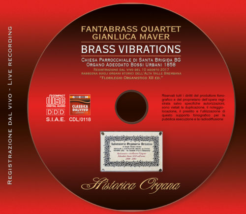 Serigrafia CD Fantabrass Quartet - Brass Vibrations