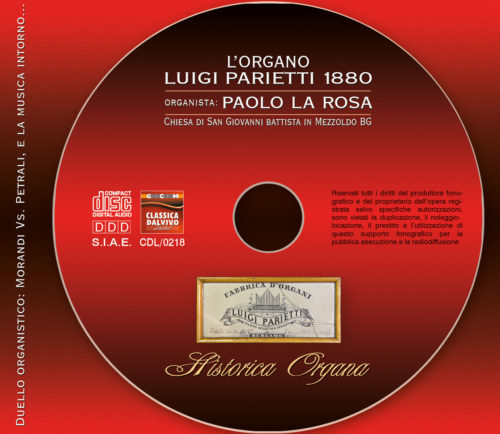 Organo Luigi Parietti Mezzoldo - Paolo La Rosa