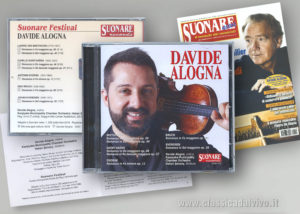 Davide Alogna: romanze per violino e orchestra. Suonare NEWS settembre 2018