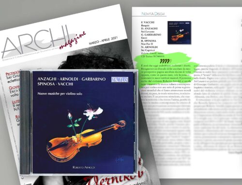 Archi Magazine – Roberto Arnoldi – Nuove musiche per violino solo