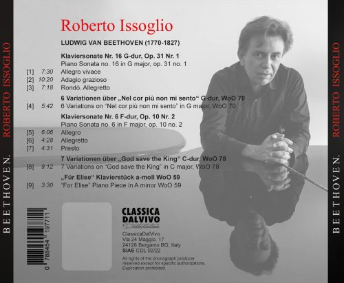 Inlay est - Roberto Issoglio - Beethoven
